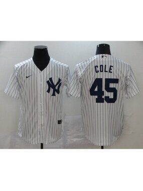 Gerrit Cole White Stitched Jersey